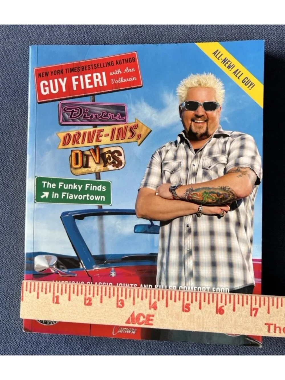Diners Drive-Ins and Dives Funky Finds in Flavortown Guy Fieri Comfort Cookbook